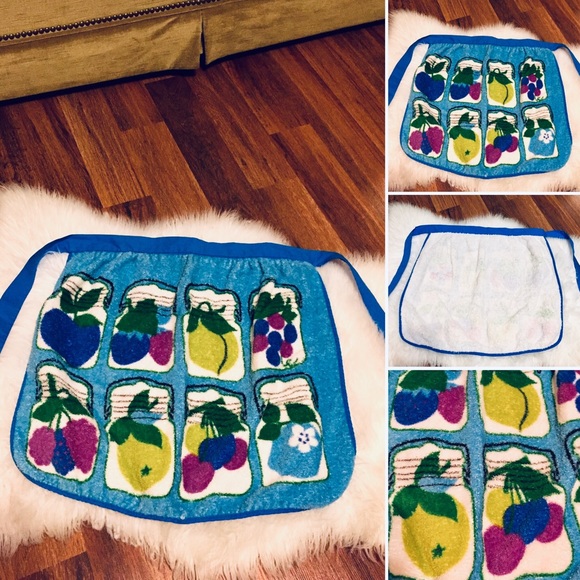 🦋2/$10 3/$15 4/$18 5/$20Vintage Terry Cloth Apron